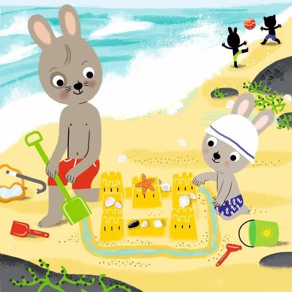 提升儿童生活能力游戏绘本 看兔小提